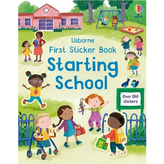 First Sticker Book Starting School