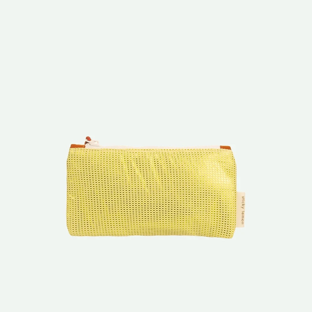 Pencil Case Better Together Mesh Yellow