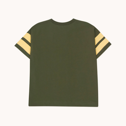 Stripes Tee Khaki