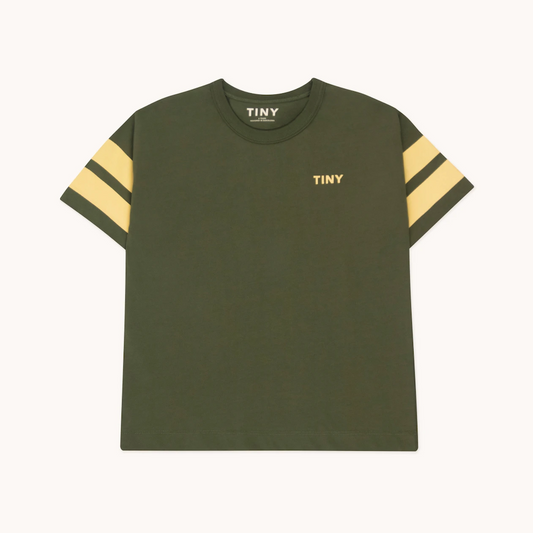 Stripes Tee Khaki