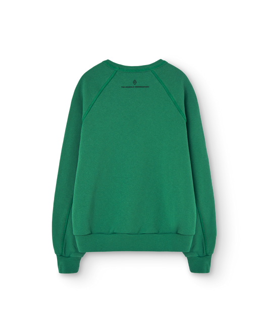 Green Love Shark Sweatshirt