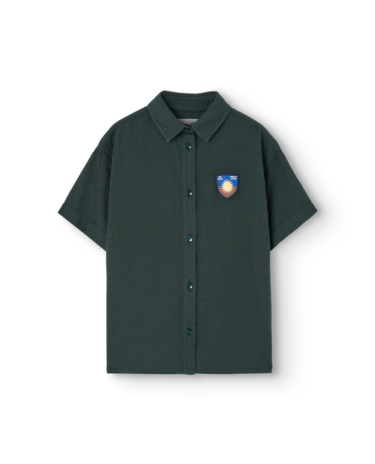 Kangaroo Kids Shirt Deep Green