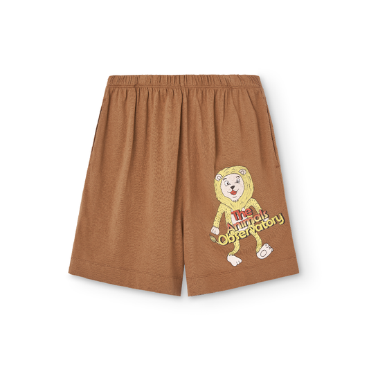 Brown Lion Bermuda Mole Shorts