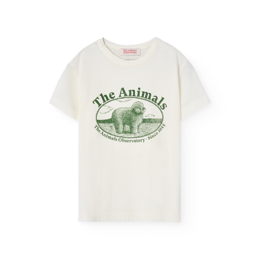 Rooster Kids T Shirt White Poodle