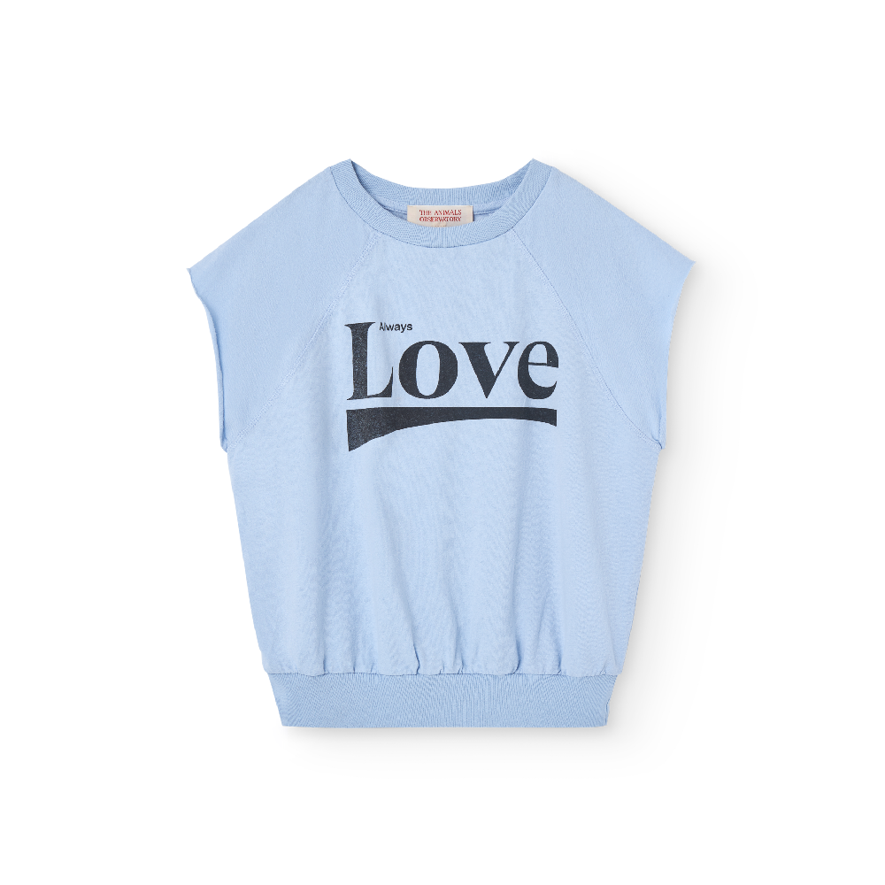 Squab Kids Top Soft Blue