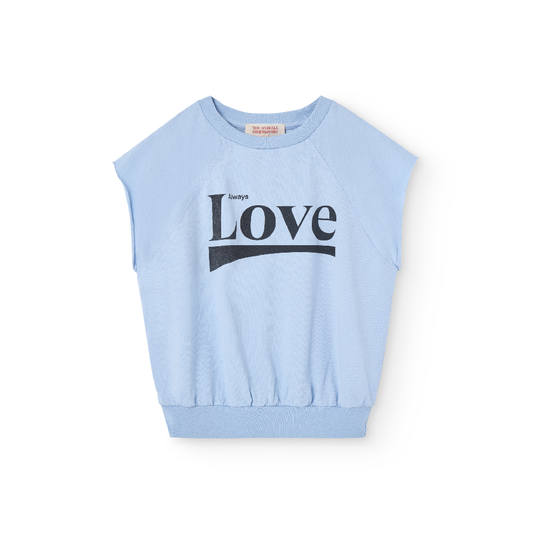 Squab Kids Top Soft Blue