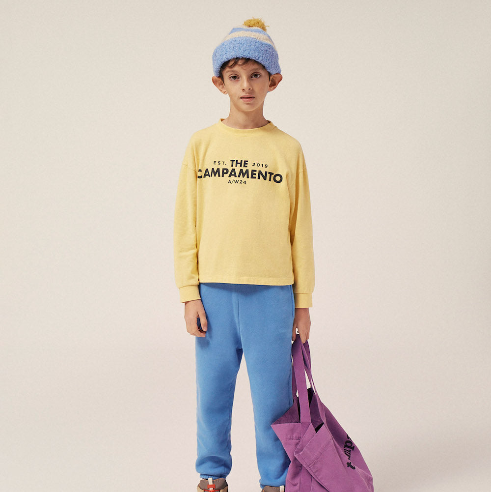 The Campamento Yellow Kids Long Sleeve T-Shirt