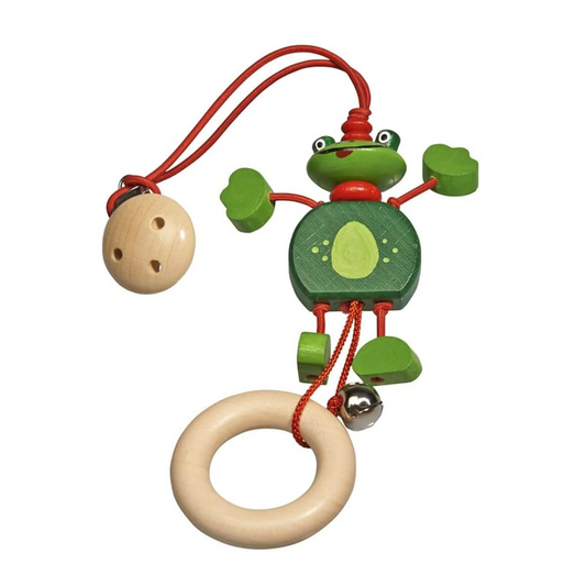 Froggi Hanging Figure With Wooden Clip