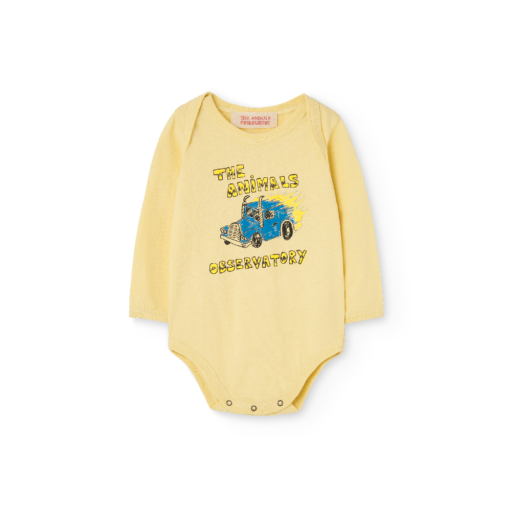 Wasp Baby Bodysuit Soft Yellow