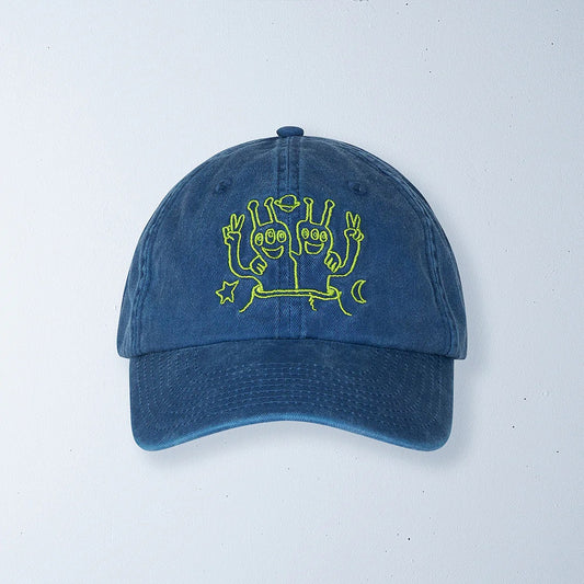 Alien Cap Space Blue