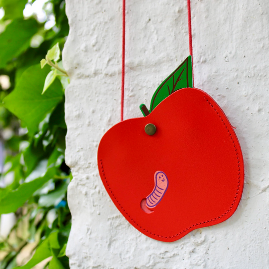 Red Apple Pocket Purse