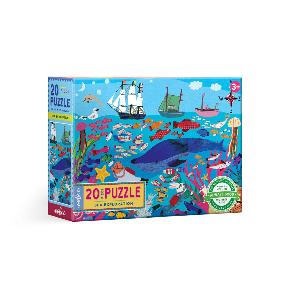 Sea Exploration 20 Piece Puzzle