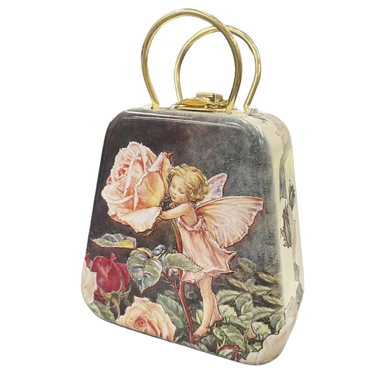 Flower Fairies Mini Handbag Tin Rose